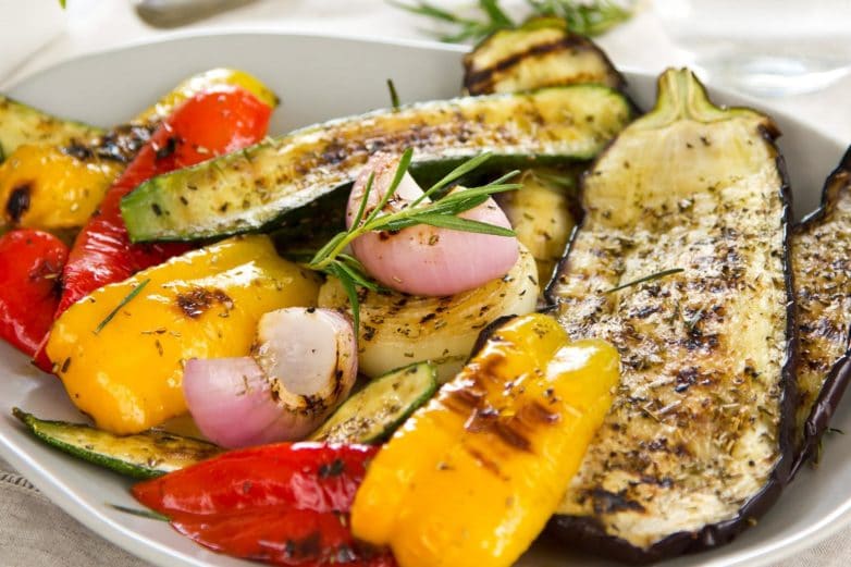 Gegrilde mediterrane groenten